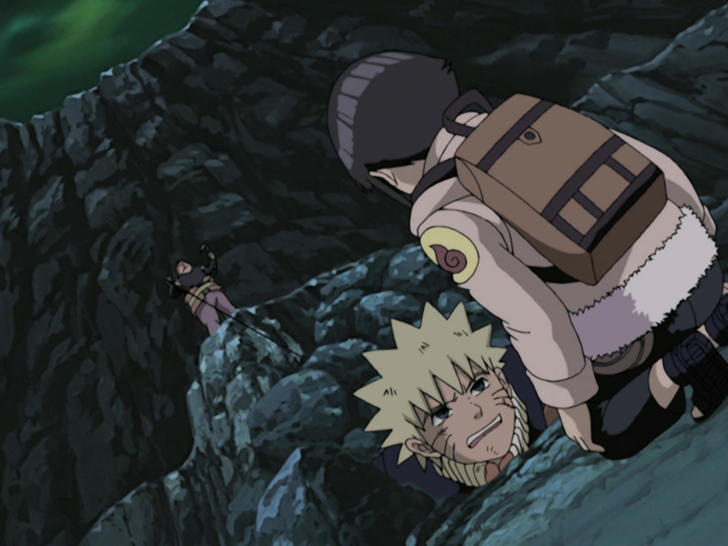 Naruto Ep 190: The Byakugan Sees the Blind Spot @ 04:41