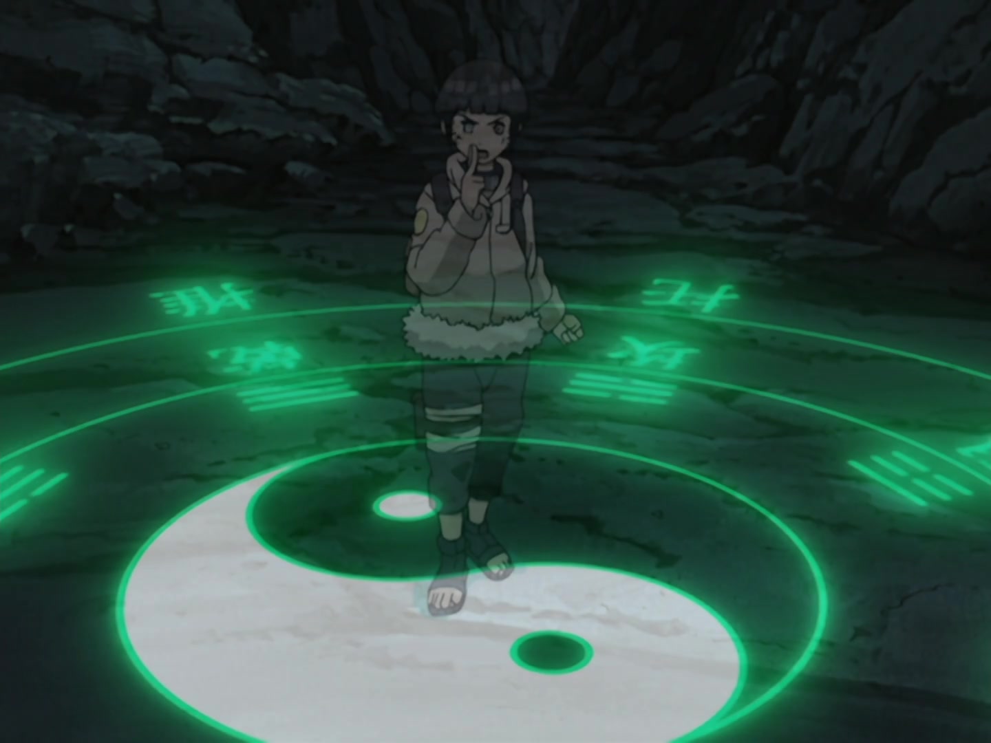 Naruto Ep 190: The Byakugan Sees the Blind Spot @ 05:03