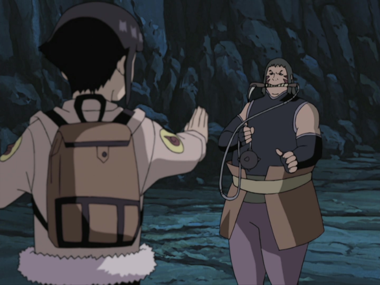 Naruto Ep 190: The Byakugan Sees the Blind Spot @ 06:43