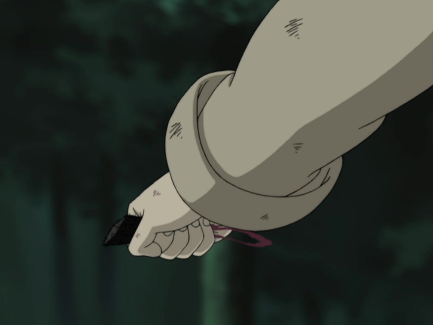 Naruto Ep 190: The Byakugan Sees the Blind Spot @ 08:44