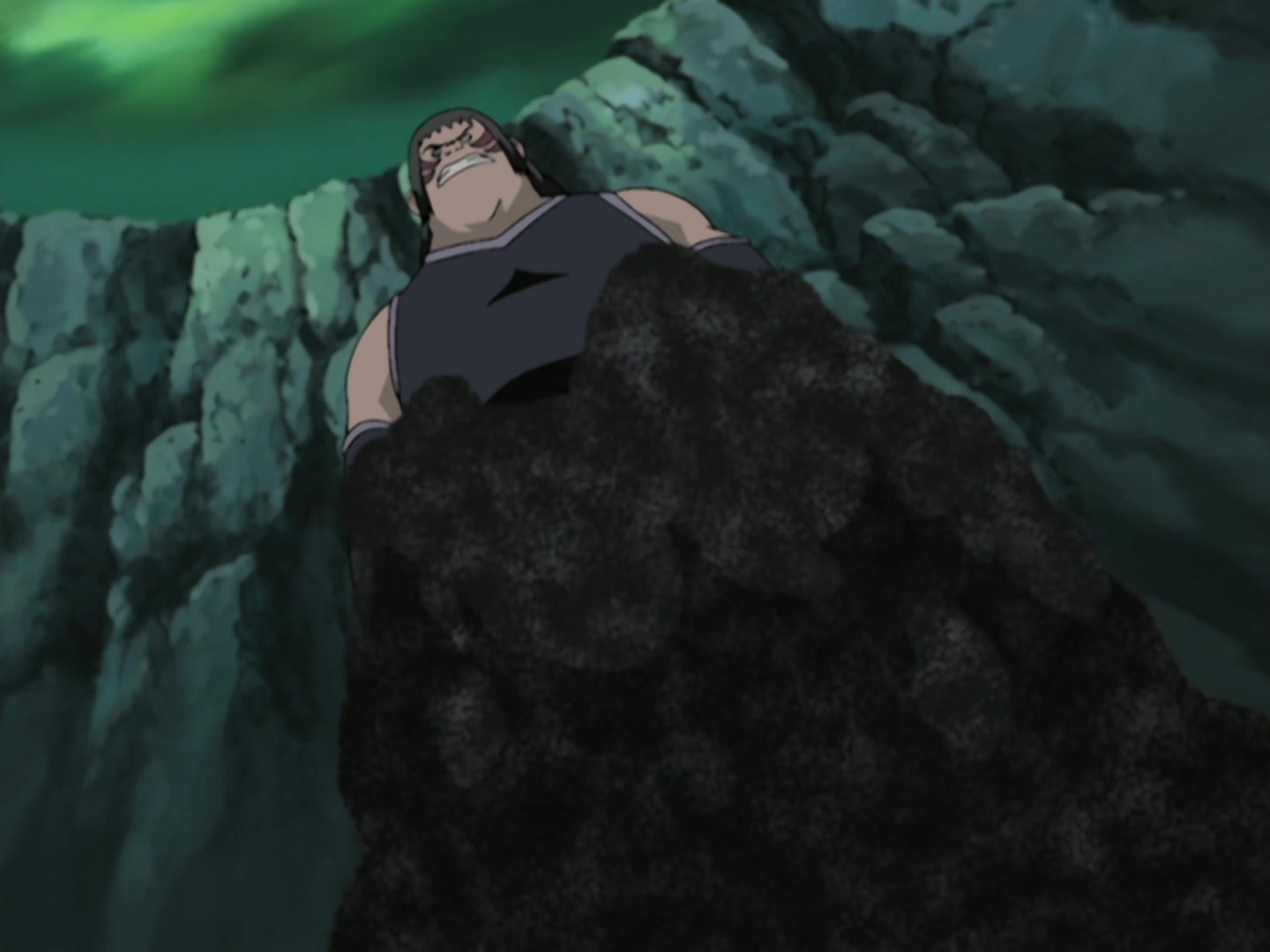 Naruto Ep 190: The Byakugan Sees the Blind Spot @ 11:36