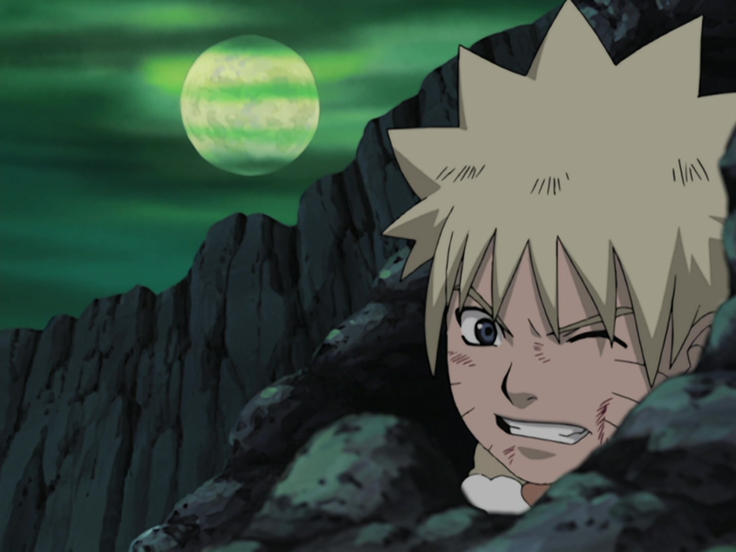 Naruto Ep 190: The Byakugan Sees the Blind Spot @ 12:11