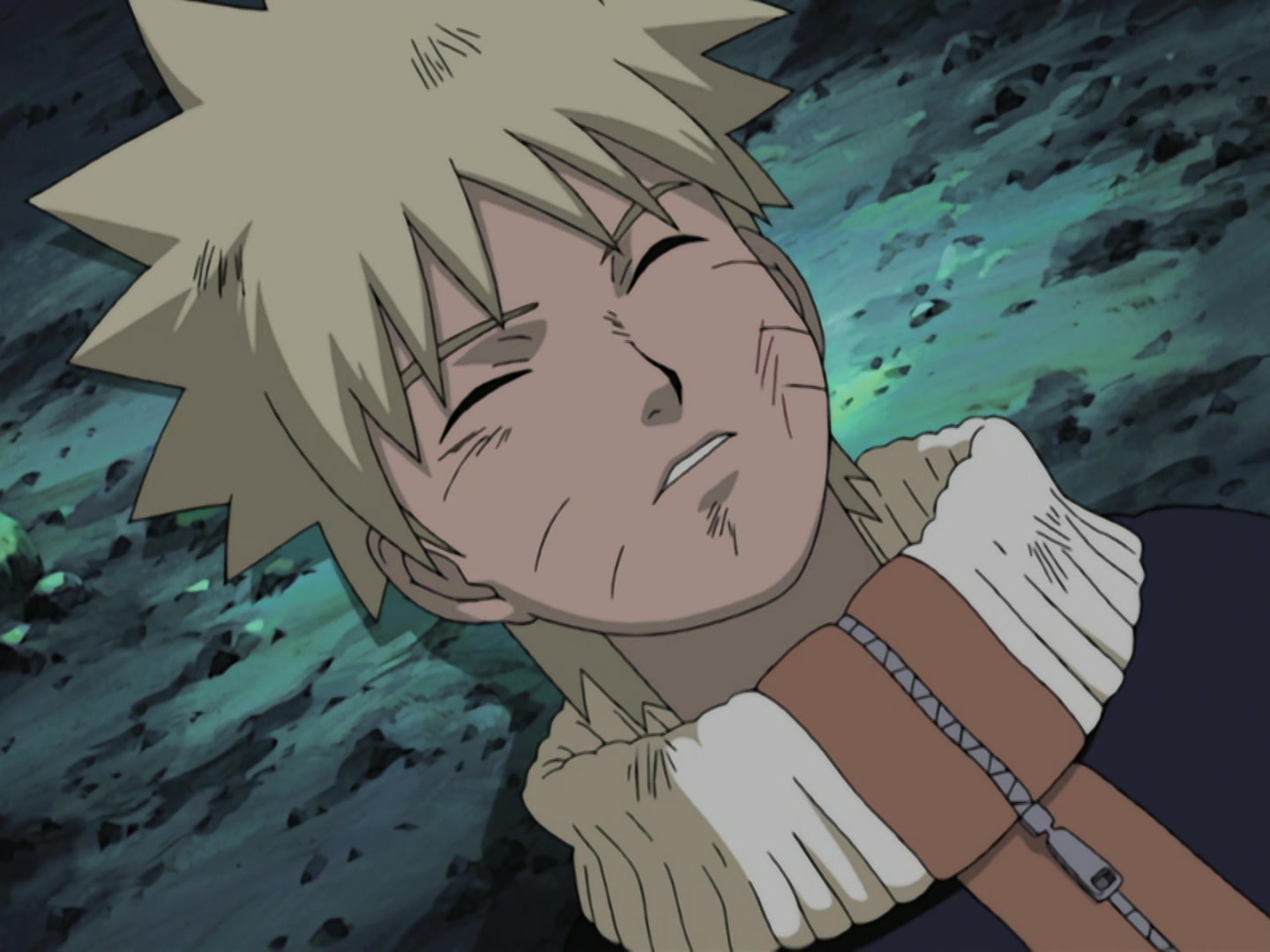 Naruto Ep 190: The Byakugan Sees the Blind Spot @ 12:19