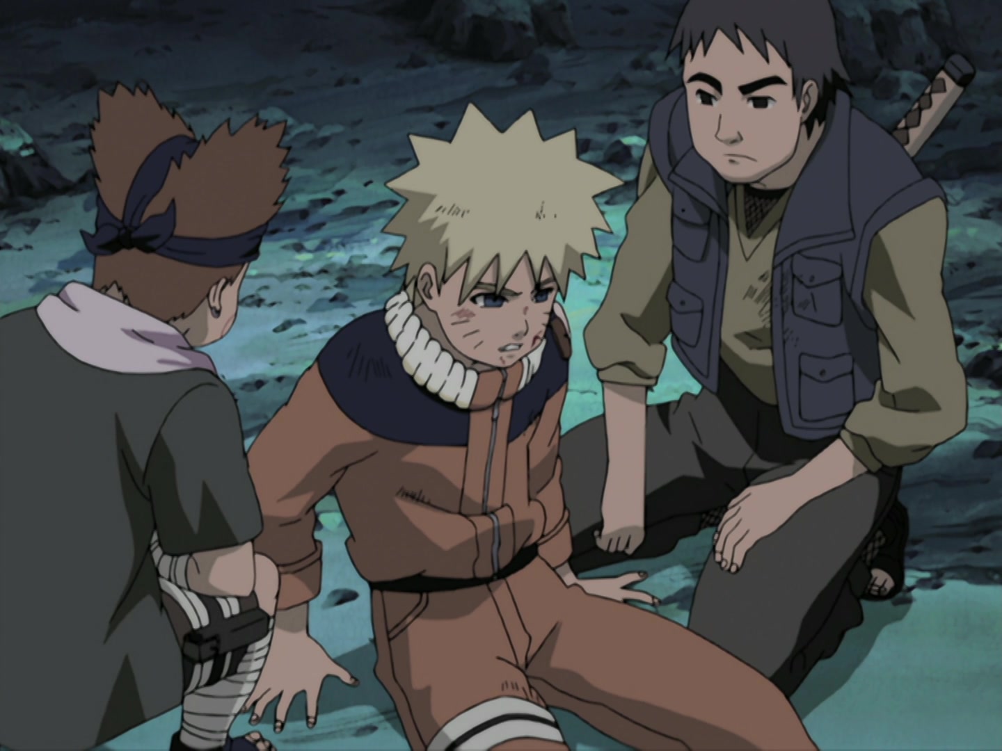 Naruto Ep 190: The Byakugan Sees the Blind Spot @ 12:33