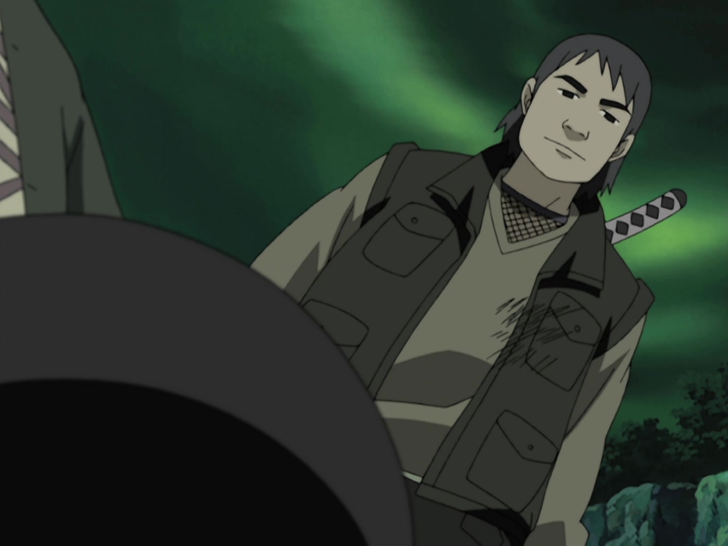 Naruto Ep 190: The Byakugan Sees the Blind Spot @ 13:30
