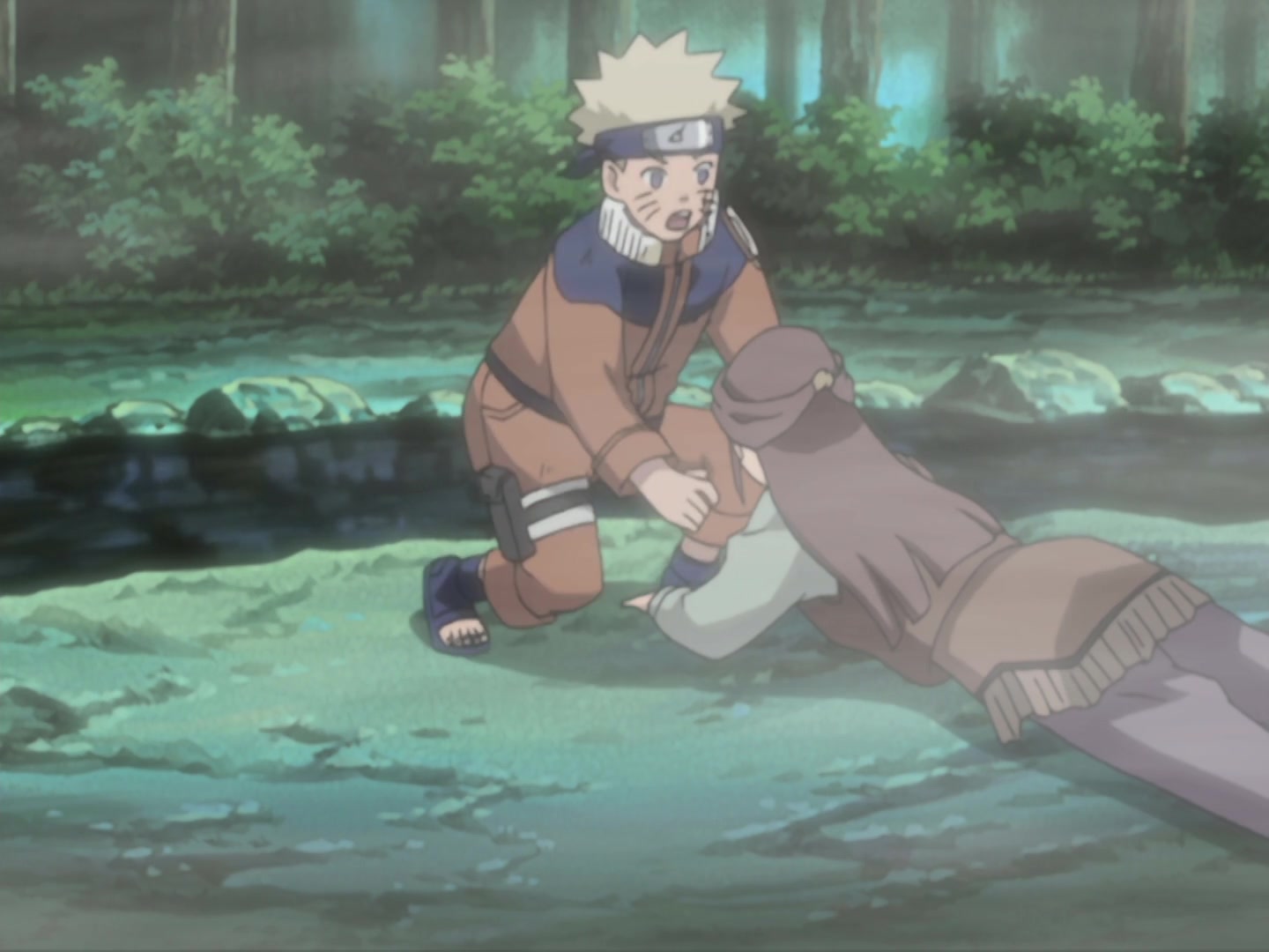 Naruto Ep 190: The Byakugan Sees the Blind Spot @ 15:46