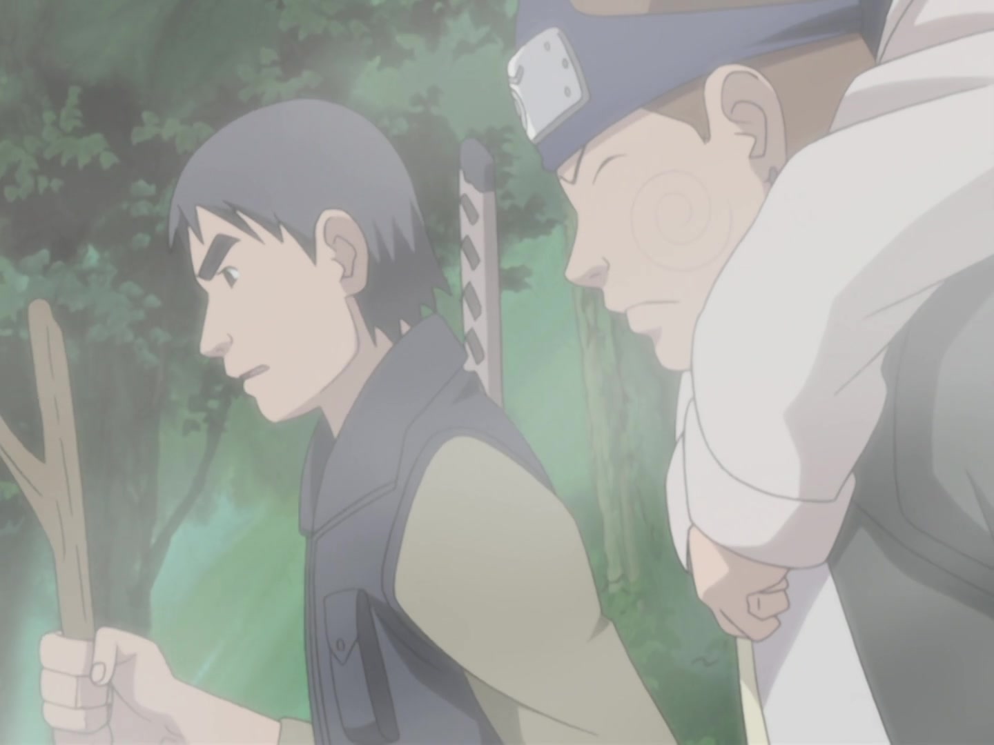 Naruto Ep 190: The Byakugan Sees the Blind Spot @ 19:20