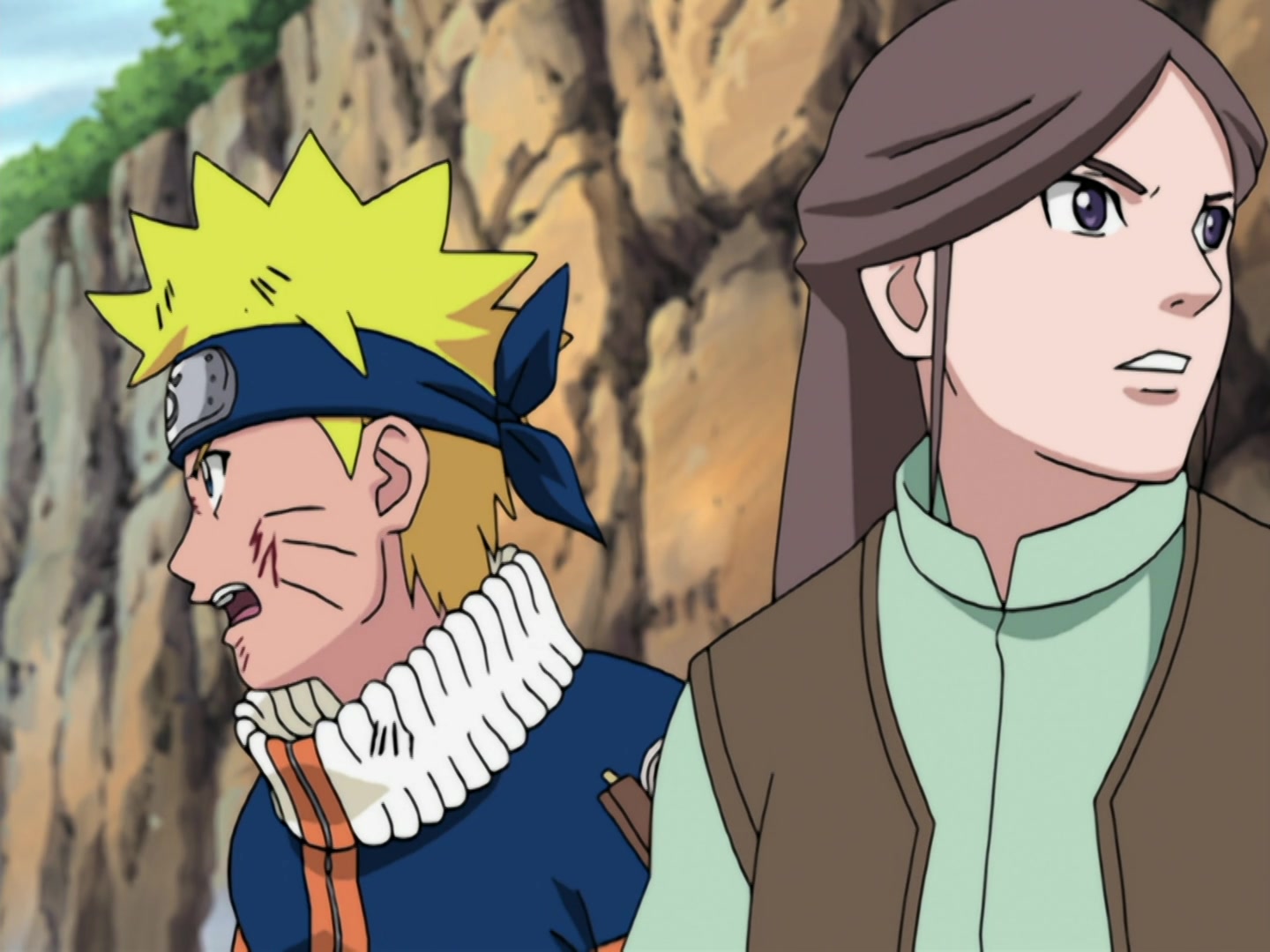 Naruto Ep 190: The Byakugan Sees the Blind Spot @ 21:00