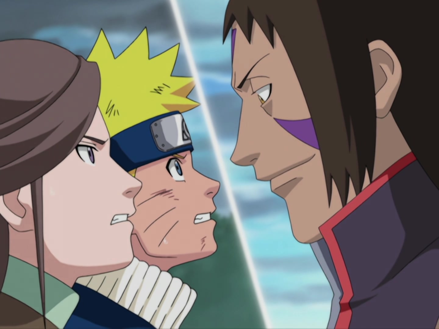 Naruto Ep 190: The Byakugan Sees the Blind Spot @ 21:14