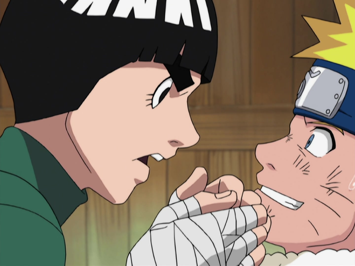 Naruto Ep 193: Viva Dojo Challenge! Youth Is All About Passion! @ 05:53