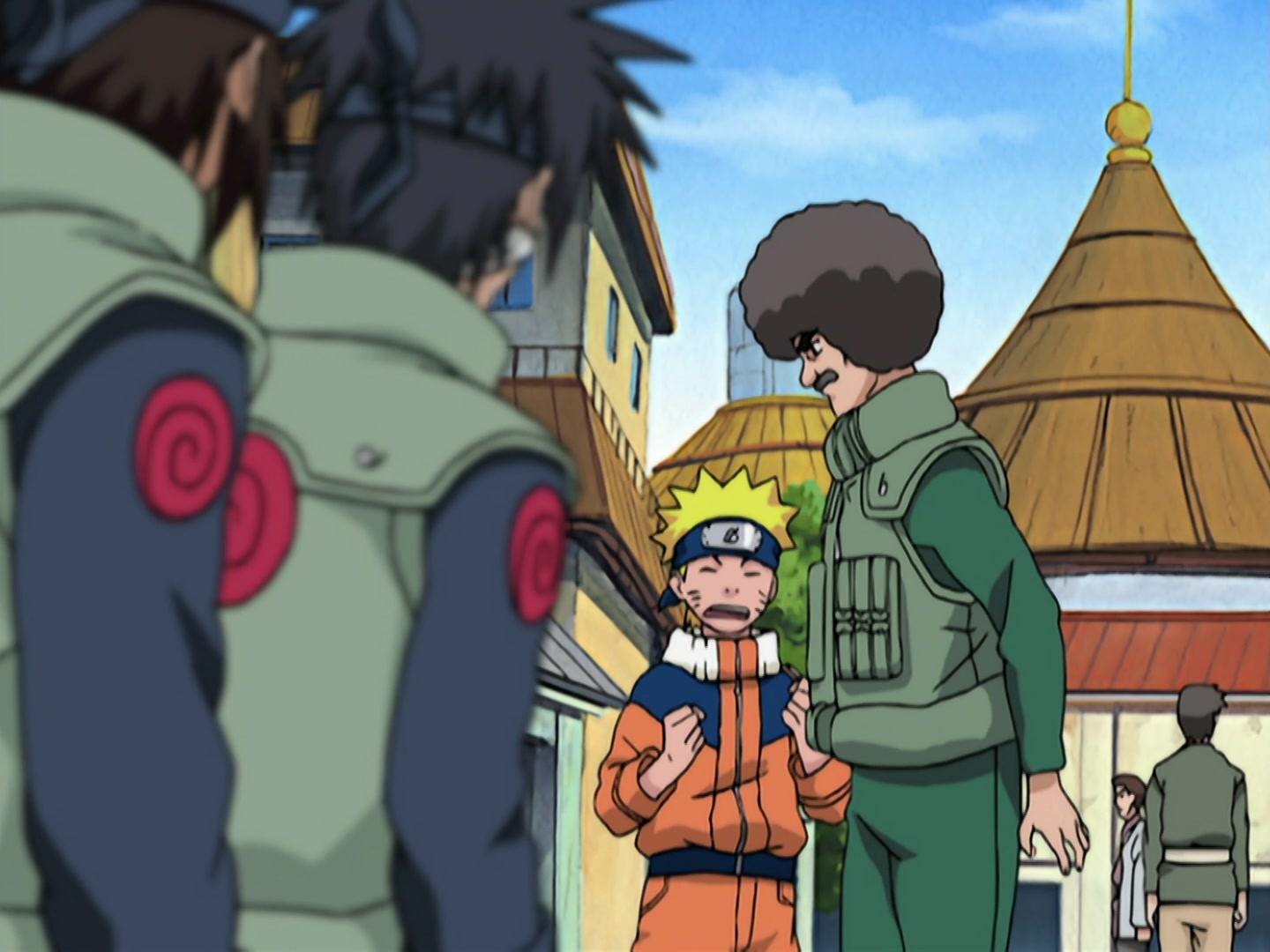 Naruto Ep 193: Viva Dojo Challenge! Youth Is All About Passion! @ 10:25