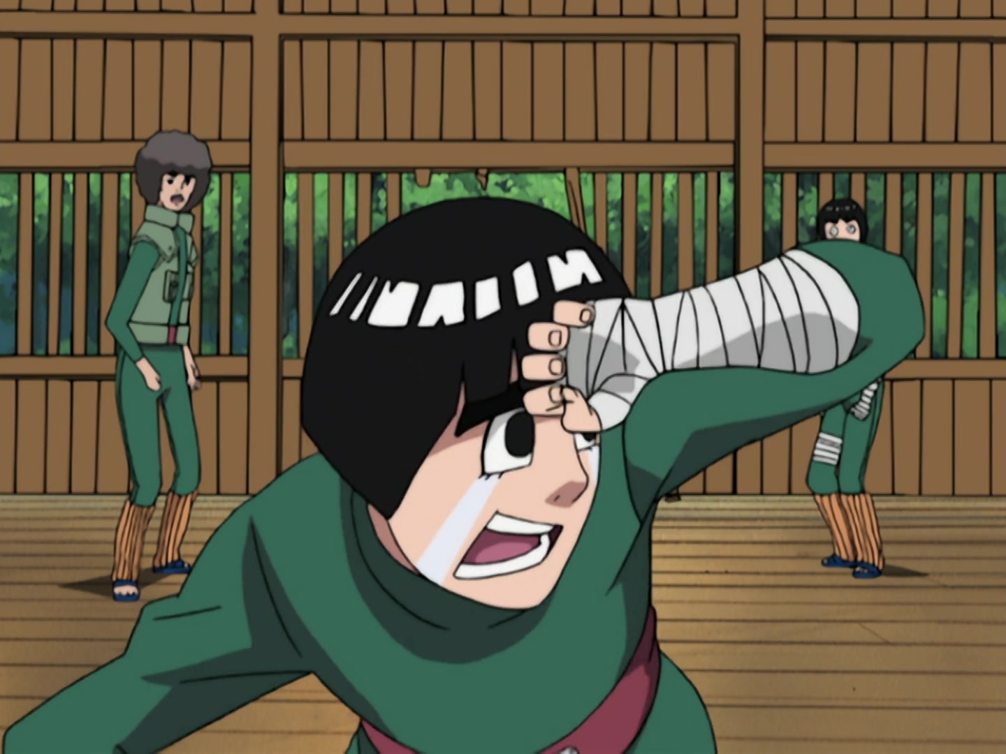 Naruto Ep 193: Viva Dojo Challenge! Youth Is All About Passion! @ 19:06