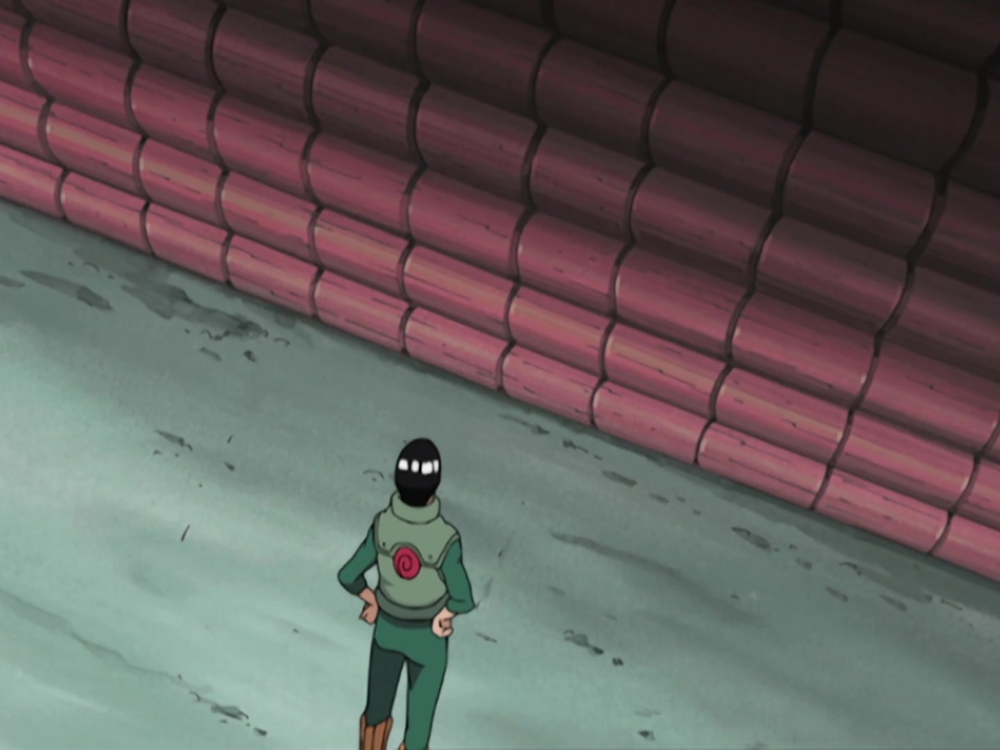 Naruto Ep 196: Hot-Blooded Confrontation: Student vs. Sensei @ 02:19