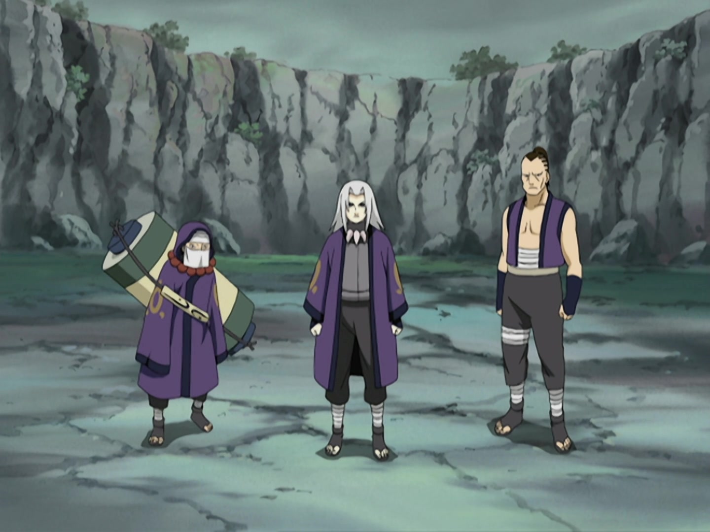 Naruto Ep 196: Hot-Blooded Confrontation: Student vs. Sensei @ 03:09