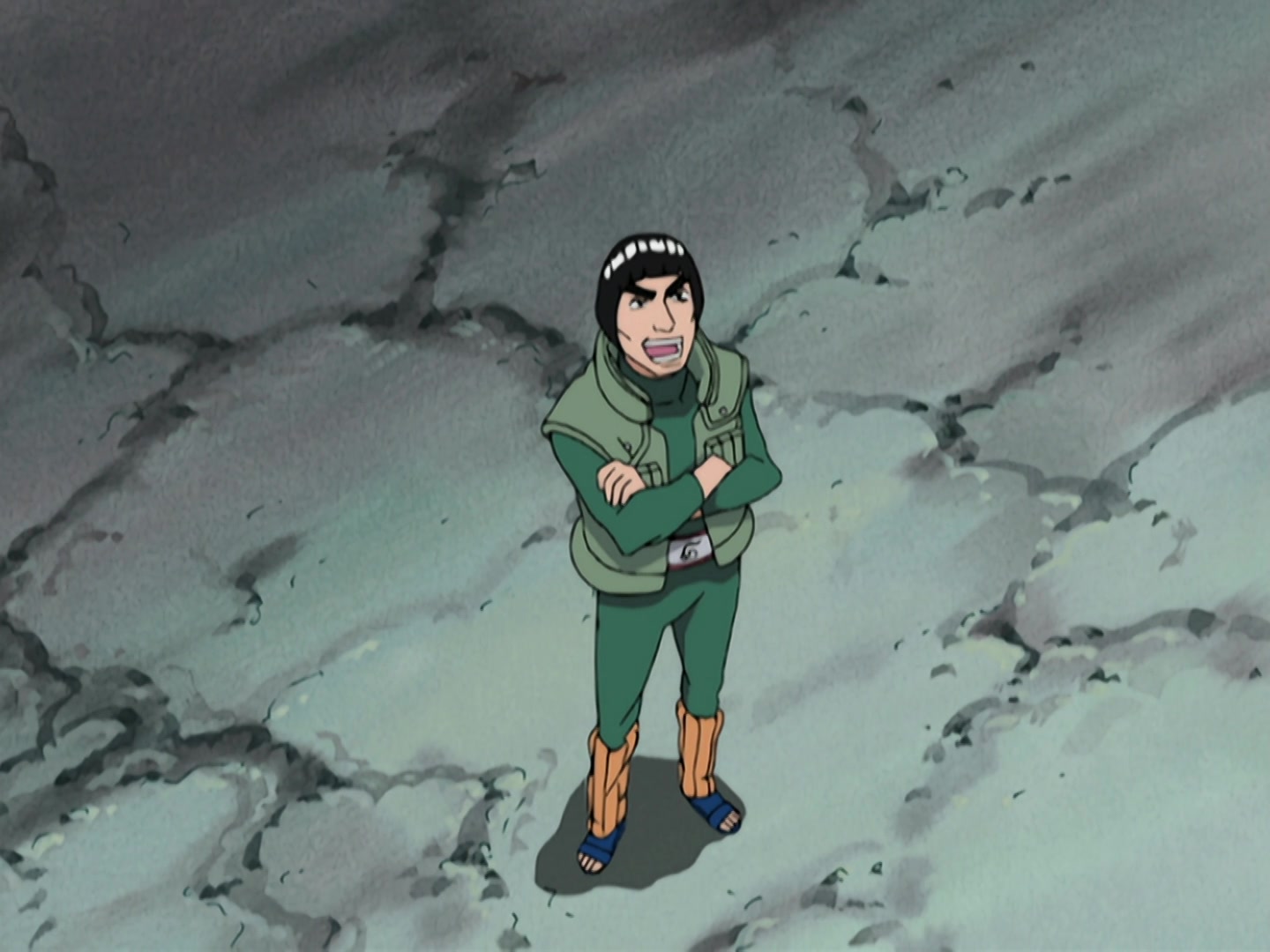 Naruto Ep 196: Hot-Blooded Confrontation: Student vs. Sensei @ 04:34