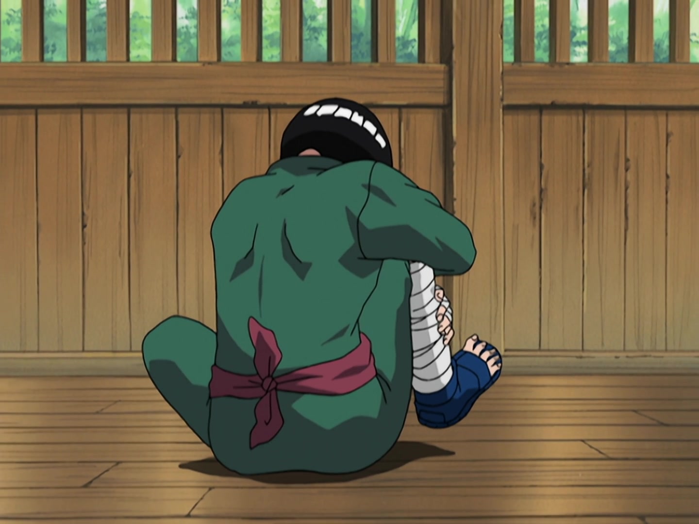 Naruto Ep 196: Hot-Blooded Confrontation: Student vs. Sensei @ 04:56