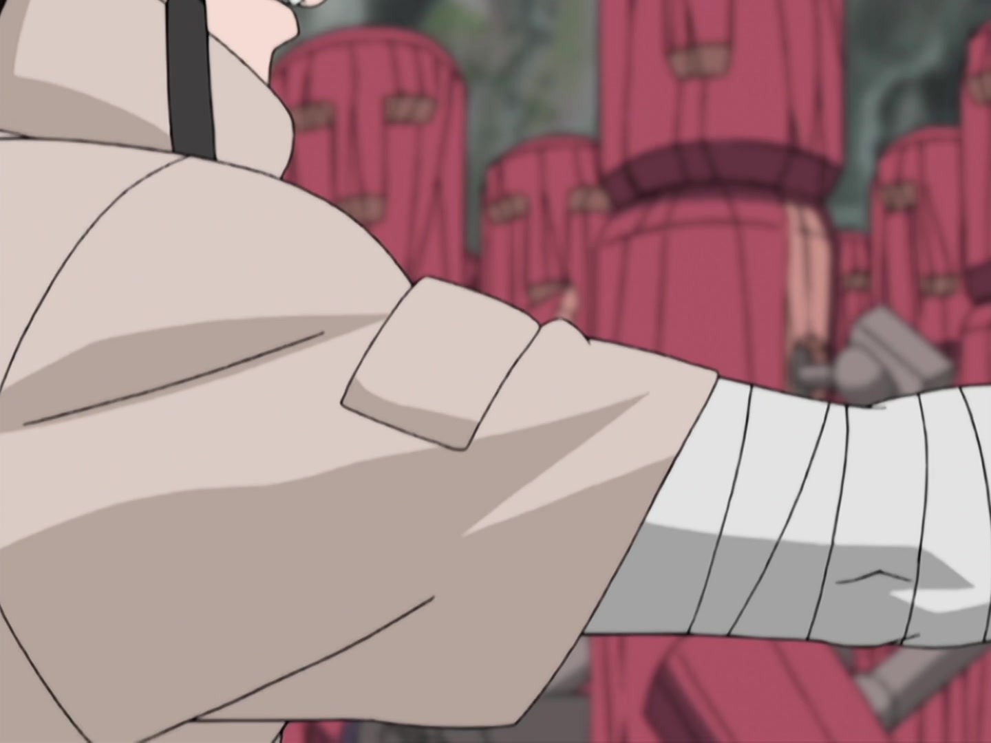 Naruto Ep 196: Hot-Blooded Confrontation: Student vs. Sensei @ 07:04