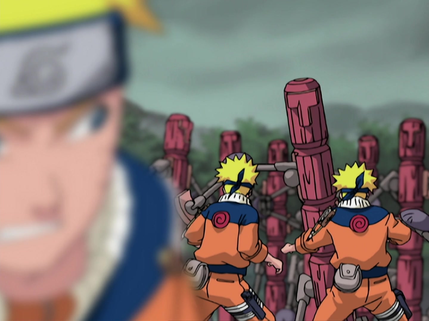 Naruto Ep 196: Hot-Blooded Confrontation: Student vs. Sensei @ 08:44