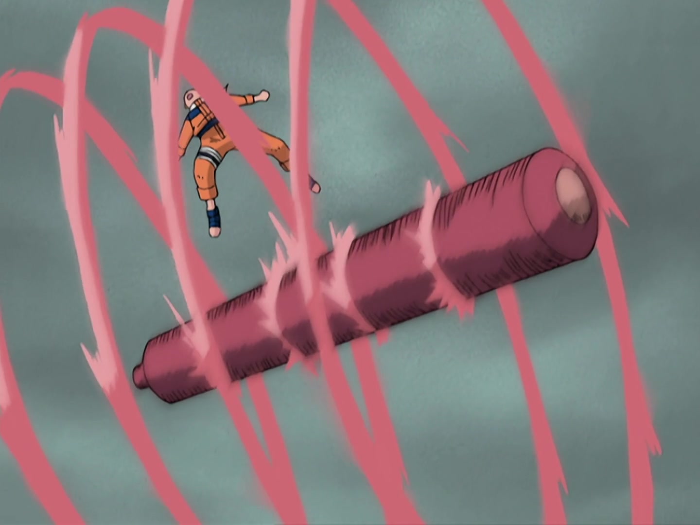 Naruto Ep 196: Hot-Blooded Confrontation: Student vs. Sensei @ 09:06