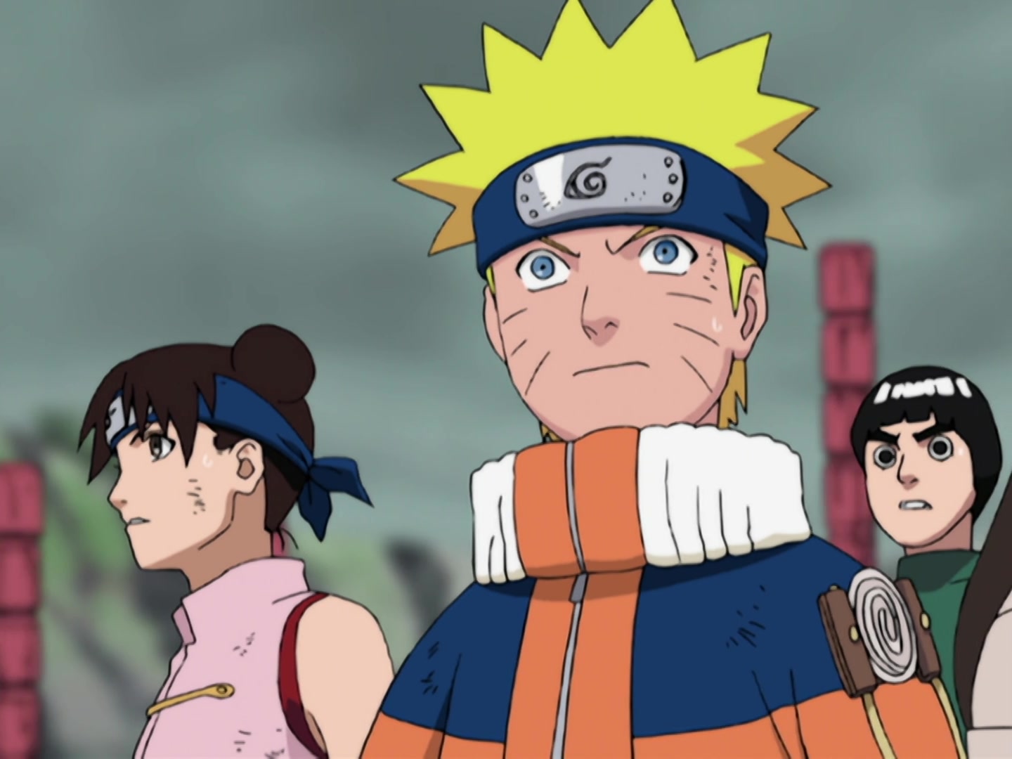 Naruto Ep 196: Hot-Blooded Confrontation: Student vs. Sensei @ 10:24