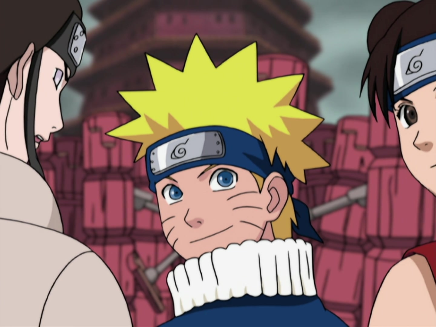 Naruto Ep 196: Hot-Blooded Confrontation: Student vs. Sensei @ 11:14