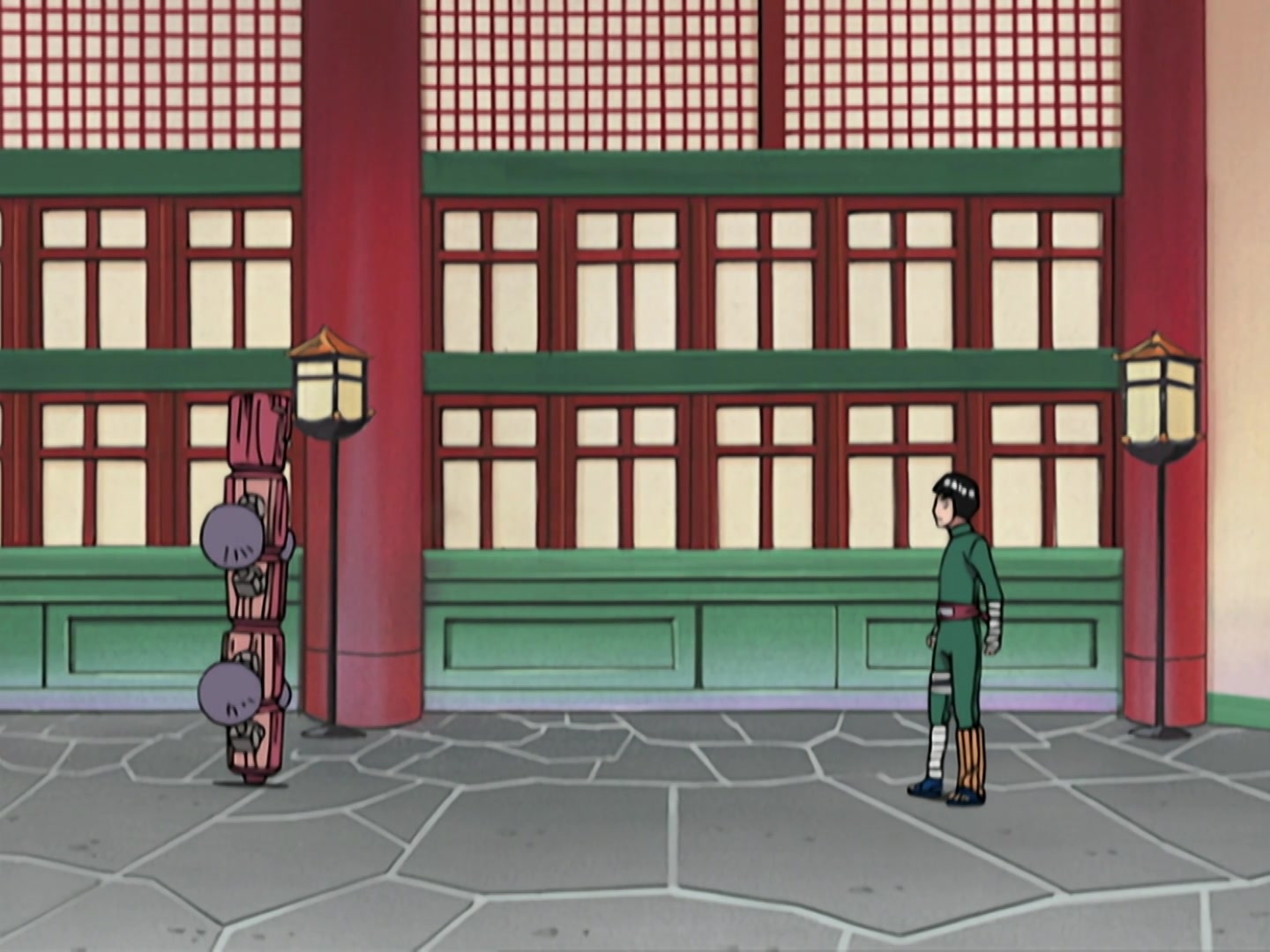 Naruto Ep 196: Hot-Blooded Confrontation: Student vs. Sensei @ 12:26