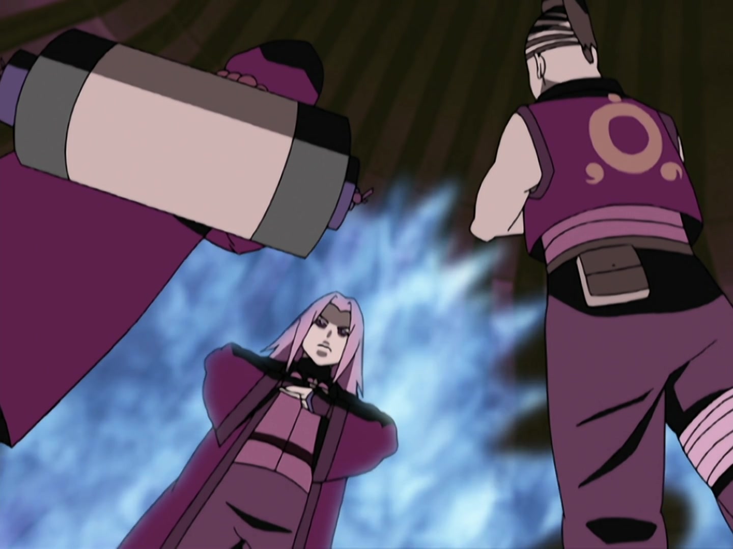 Naruto Ep 196: Hot-Blooded Confrontation: Student vs. Sensei @ 13:51