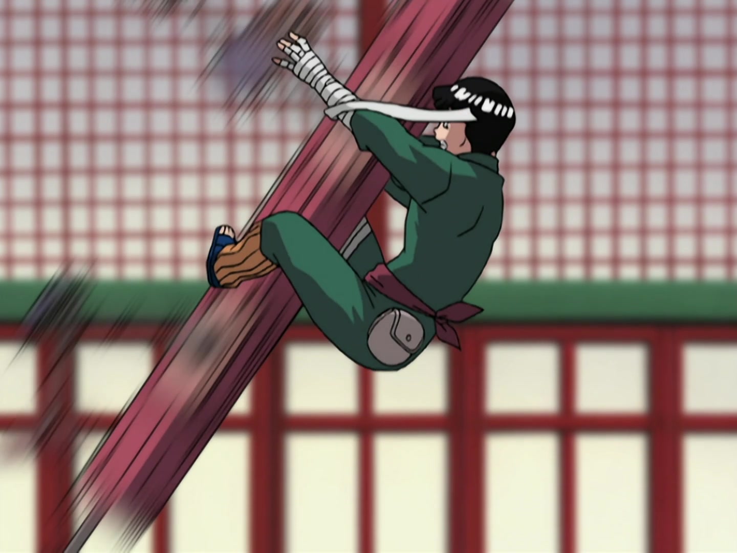 Naruto Ep 196: Hot-Blooded Confrontation: Student vs. Sensei @ 14:41