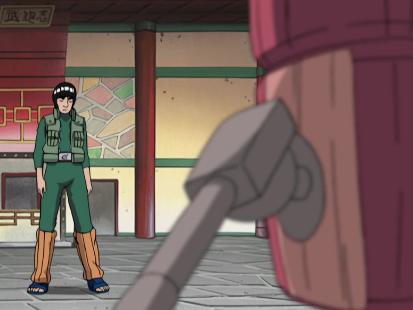 Naruto Ep 196: Hot-Blooded Confrontation: Student vs. Sensei @ 15:10
