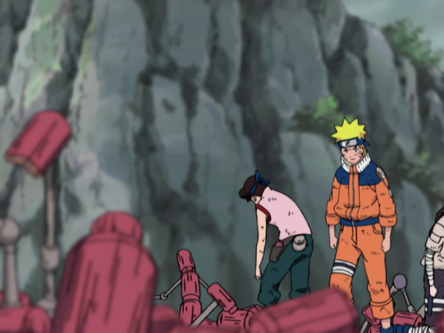 Naruto Ep 196: Hot-Blooded Confrontation: Student vs. Sensei @ 18:30