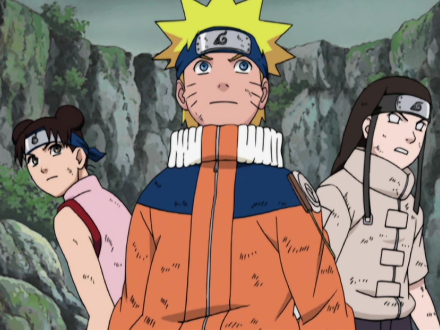 Naruto Ep 196: Hot-Blooded Confrontation: Student vs. Sensei @ 18:44