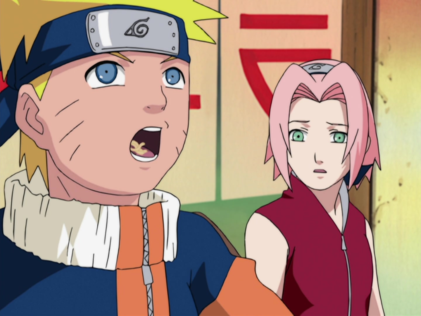 Naruto Ep 197: Crisis! The Hidden Leaf 11 Gather! @ 03:16