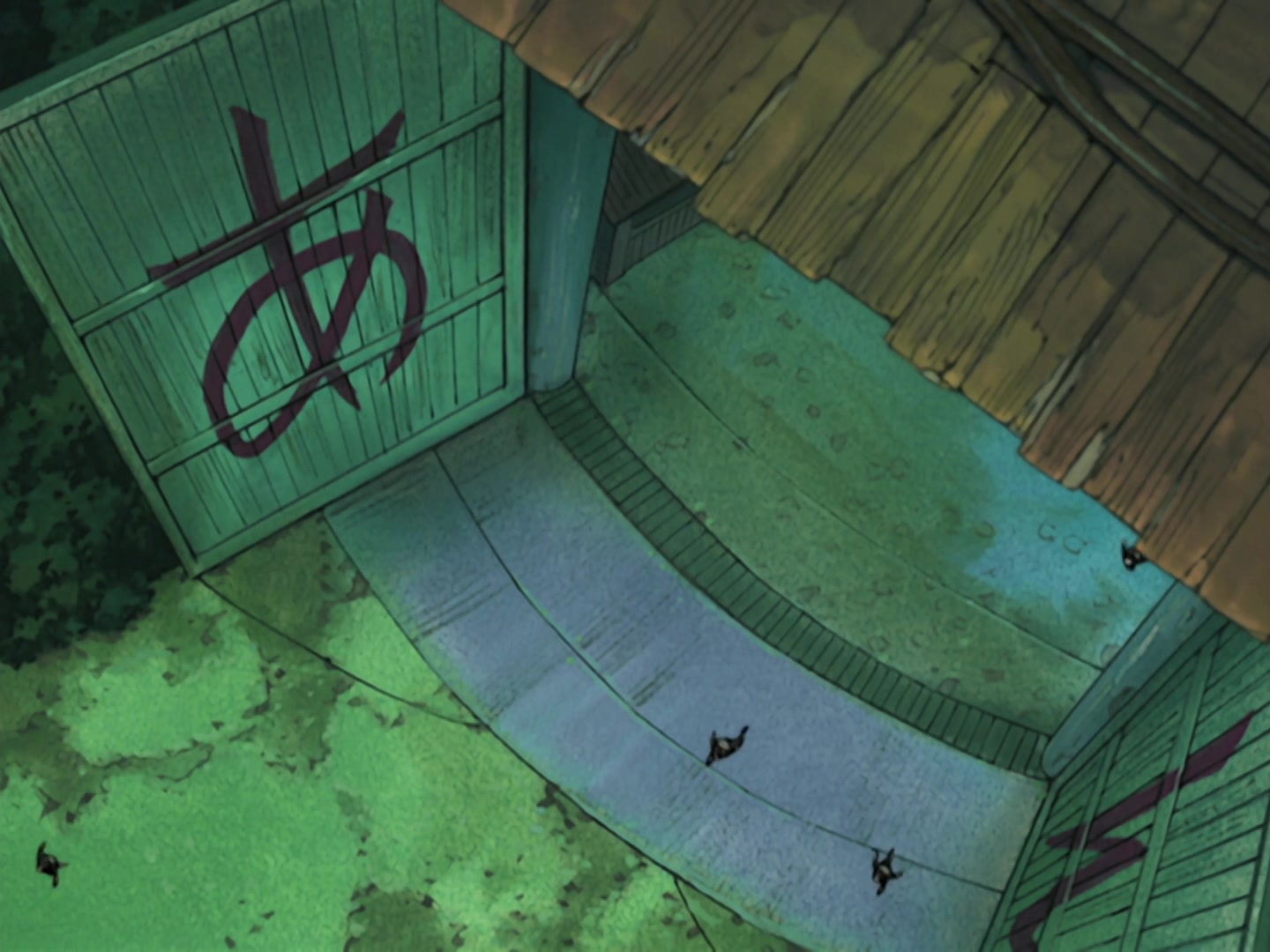 Naruto Ep 197: Crisis! The Hidden Leaf 11 Gather! @ 07:26