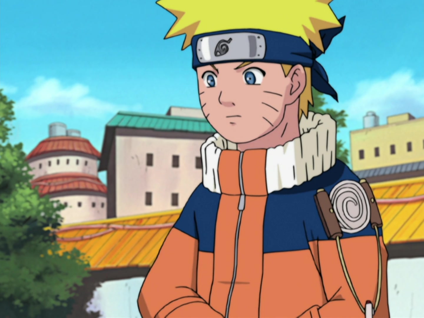 Naruto Ep 197: Crisis! The Hidden Leaf 11 Gather! @ 08:09