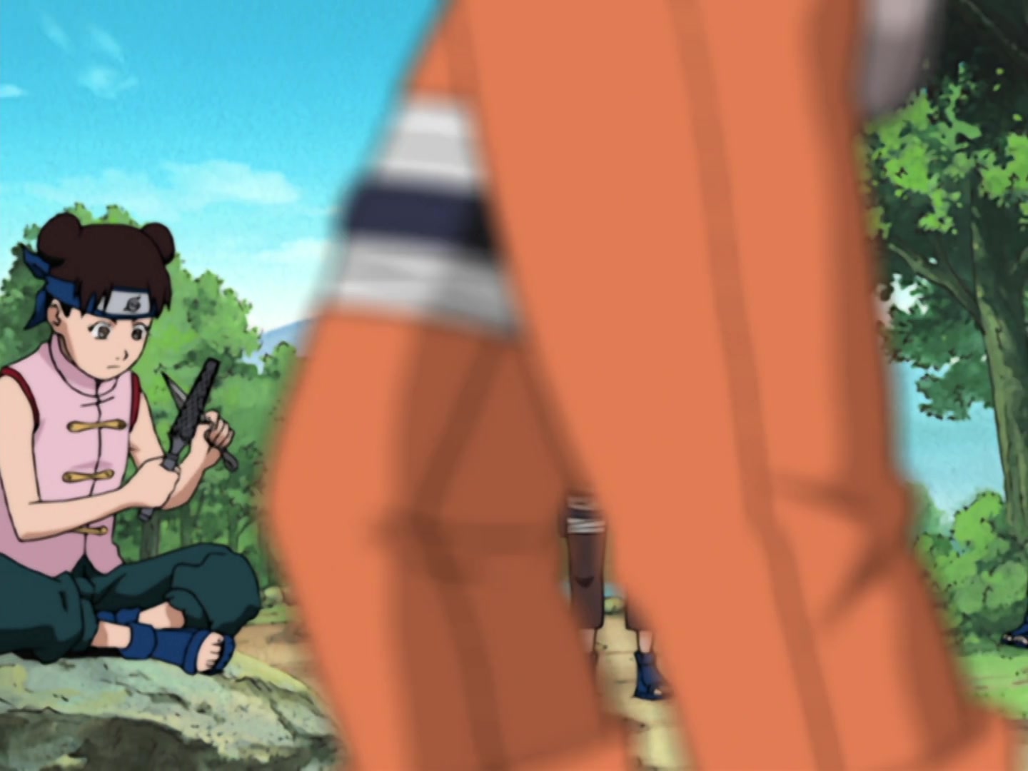 Naruto Ep 197: Crisis! The Hidden Leaf 11 Gather! @ 09:56