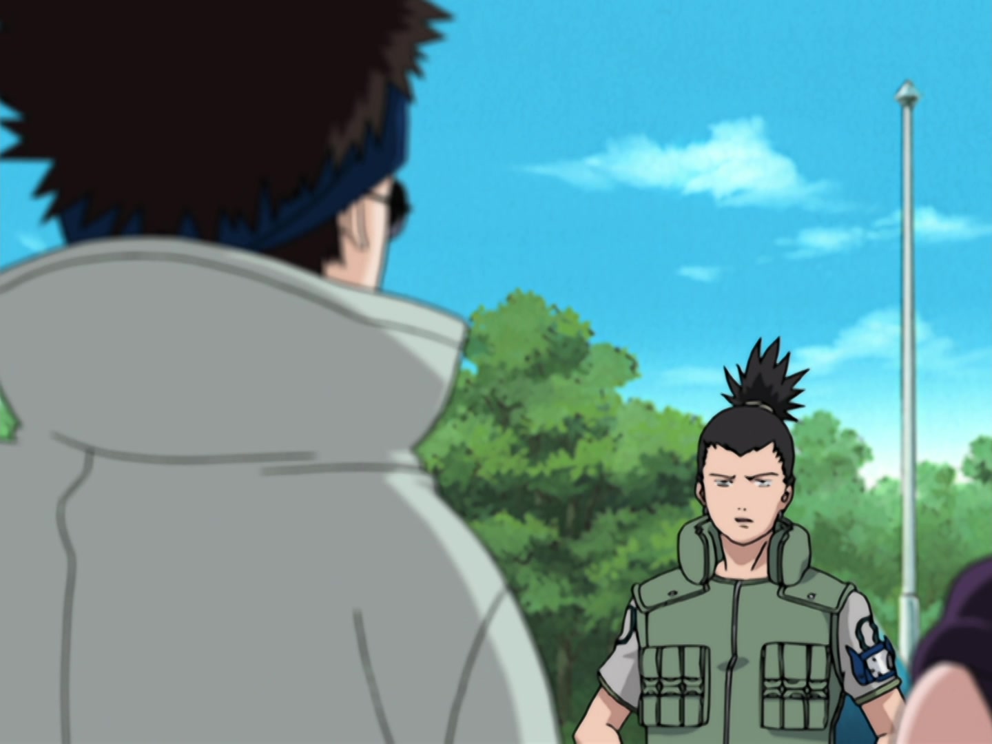 Naruto Ep 197: Crisis! The Hidden Leaf 11 Gather! @ 12:19