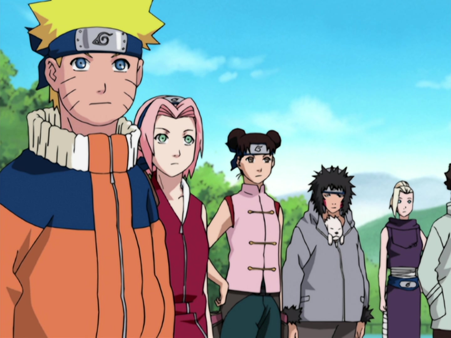Naruto Ep 197: Crisis! The Hidden Leaf 11 Gather! @ 12:26