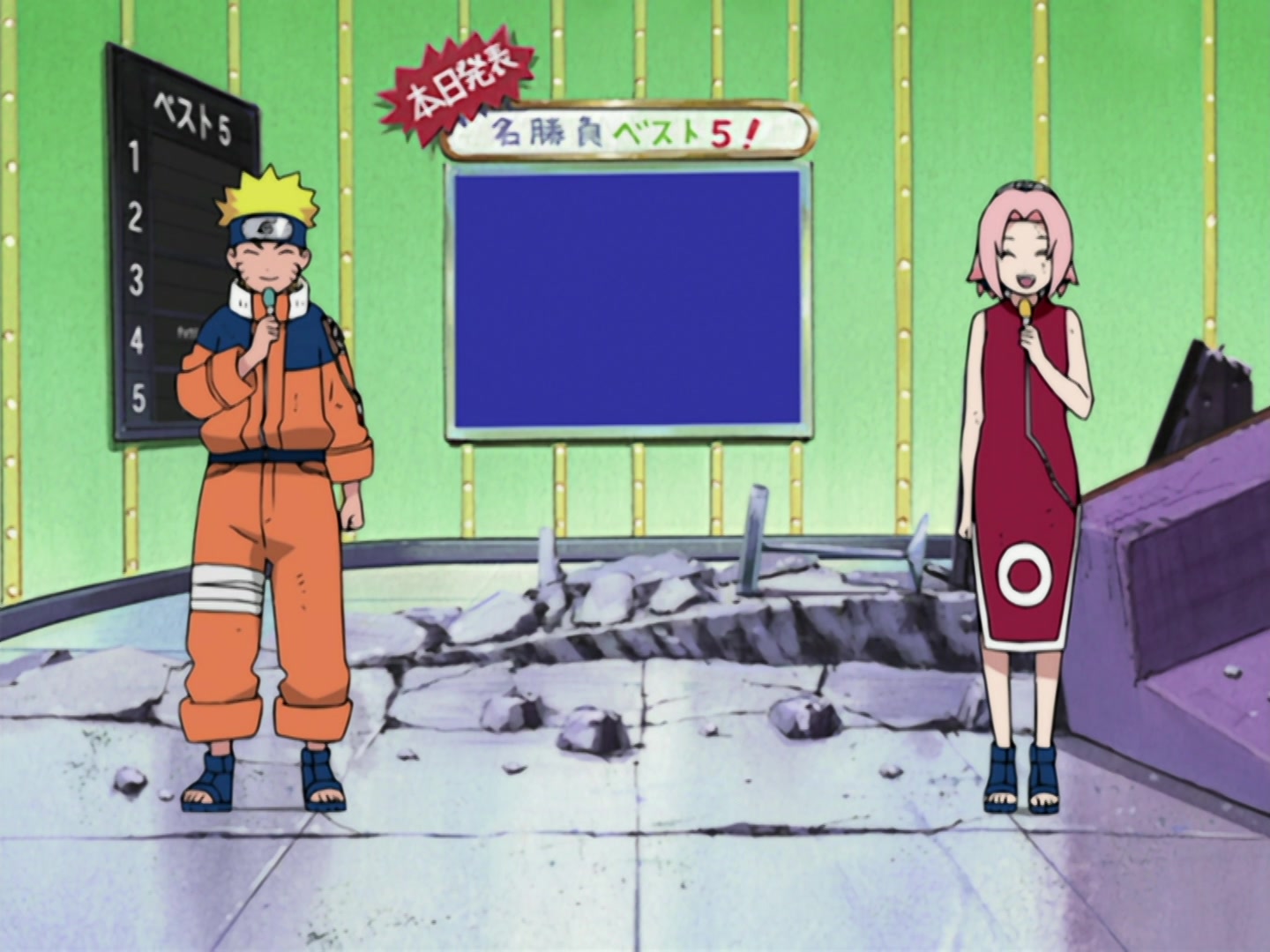 Naruto Ep 202: The Top 5 Ninja Battles @ 07:33