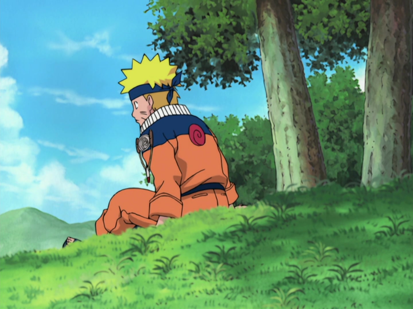 Naruto Ep 203: Kurenai's Decision, Squad 8 Left Behind @ 02:04