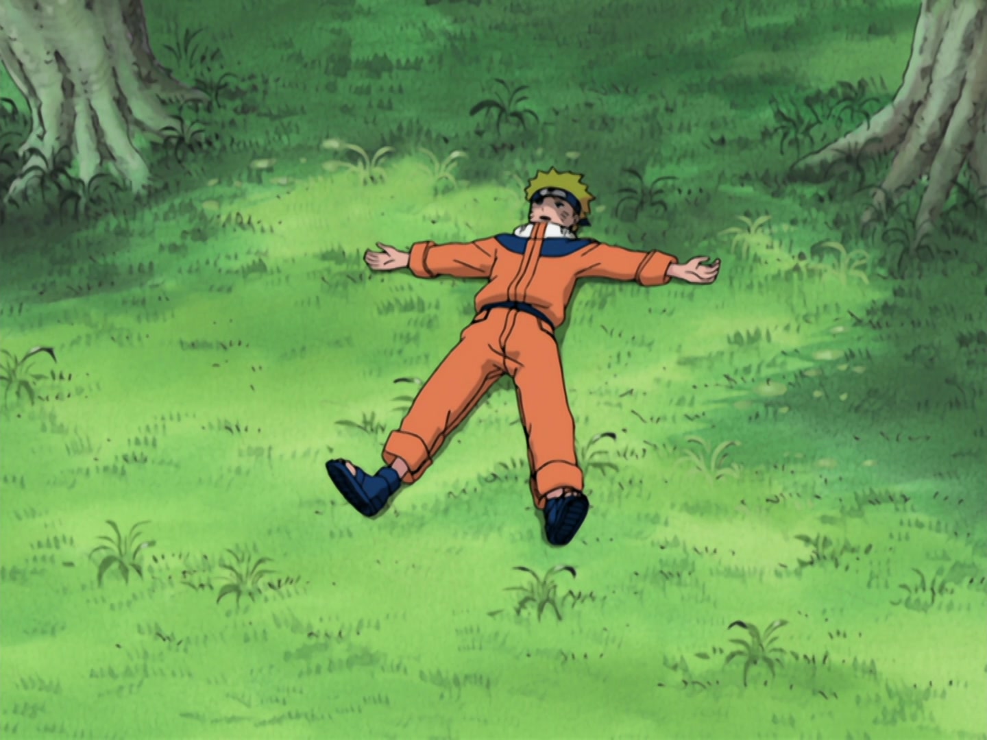 Naruto Ep 203: Kurenai's Decision, Squad 8 Left Behind @ 02:19