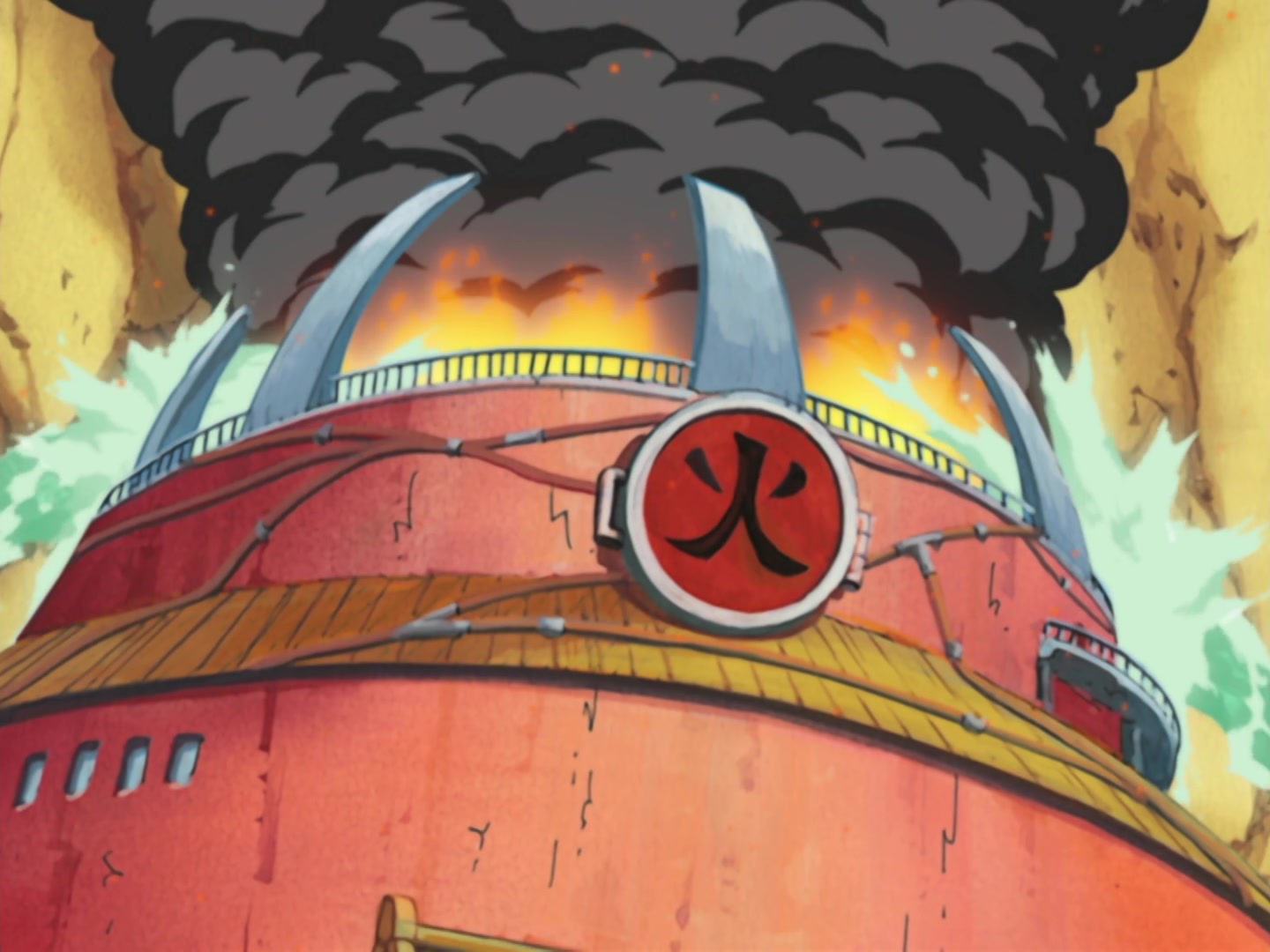 Naruto Ep 203: Kurenai's Decision, Squad 8 Left Behind @ 04:27