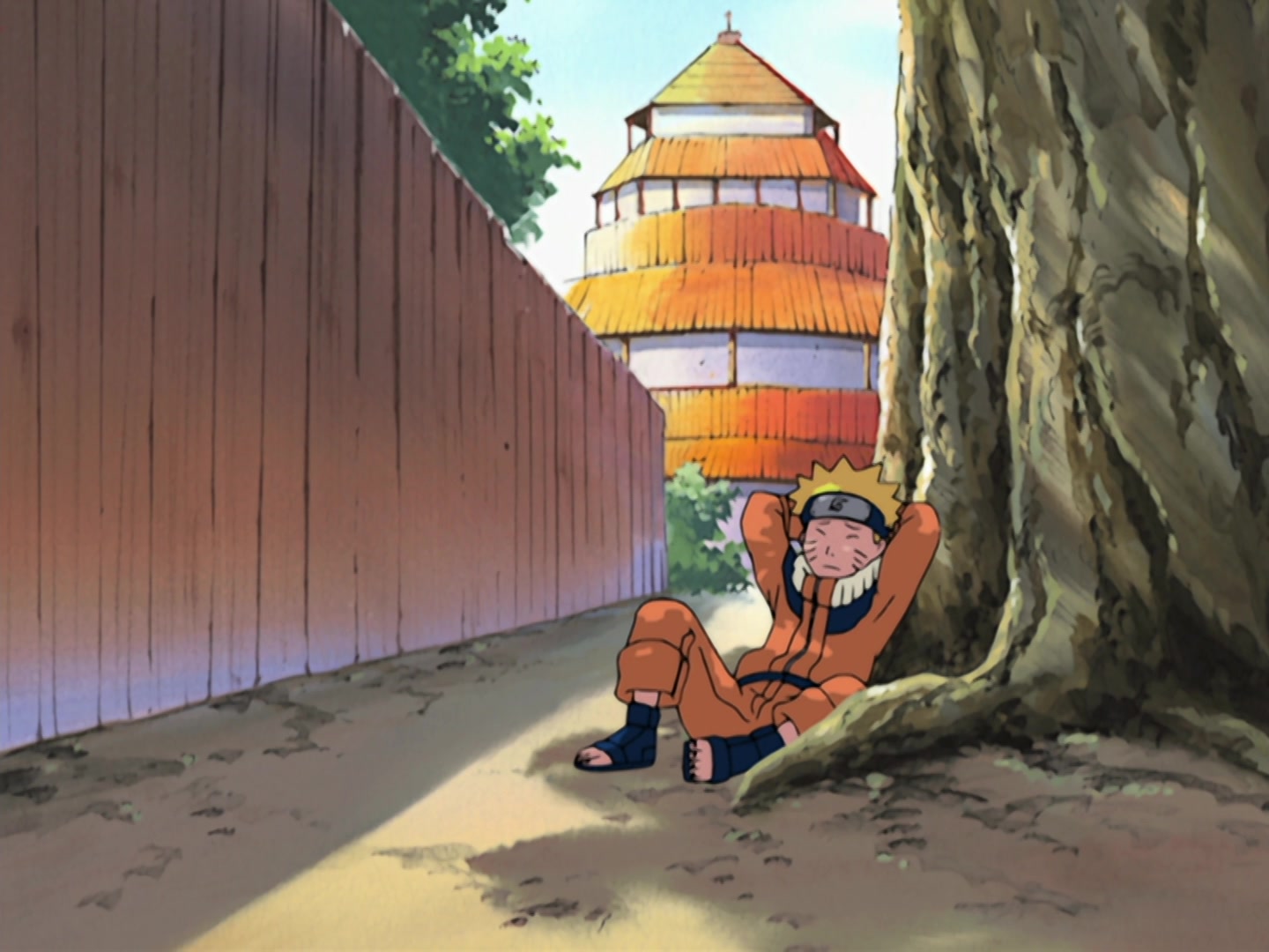 Naruto Ep 203: Kurenai's Decision, Squad 8 Left Behind @ 06:57