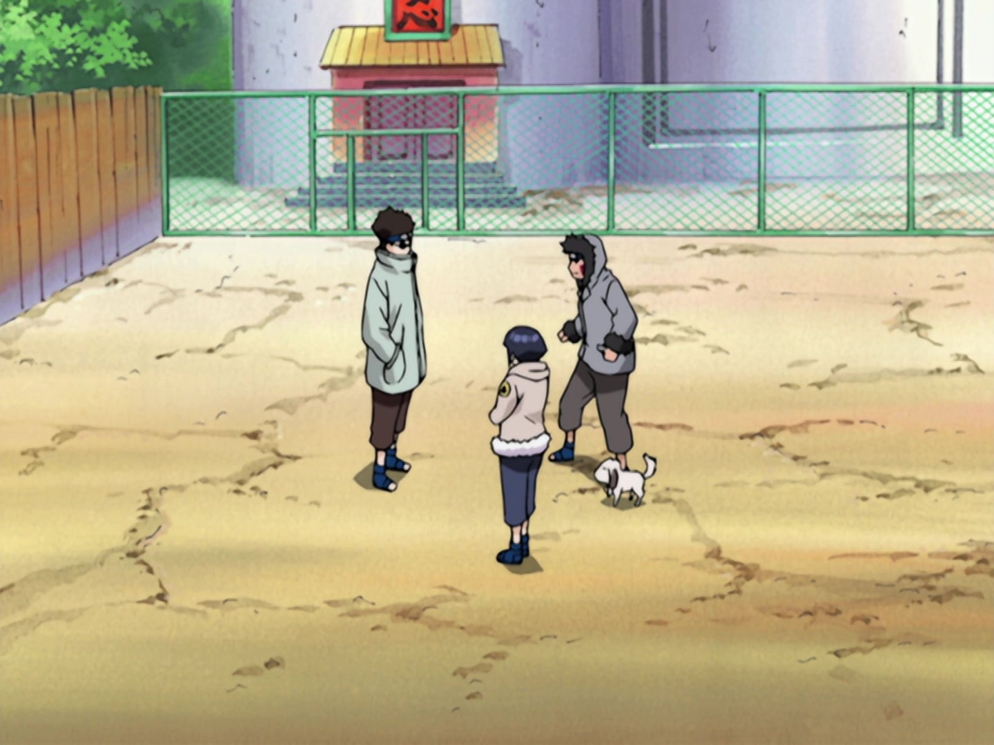 Naruto Ep 203: Kurenai's Decision, Squad 8 Left Behind @ 07:19