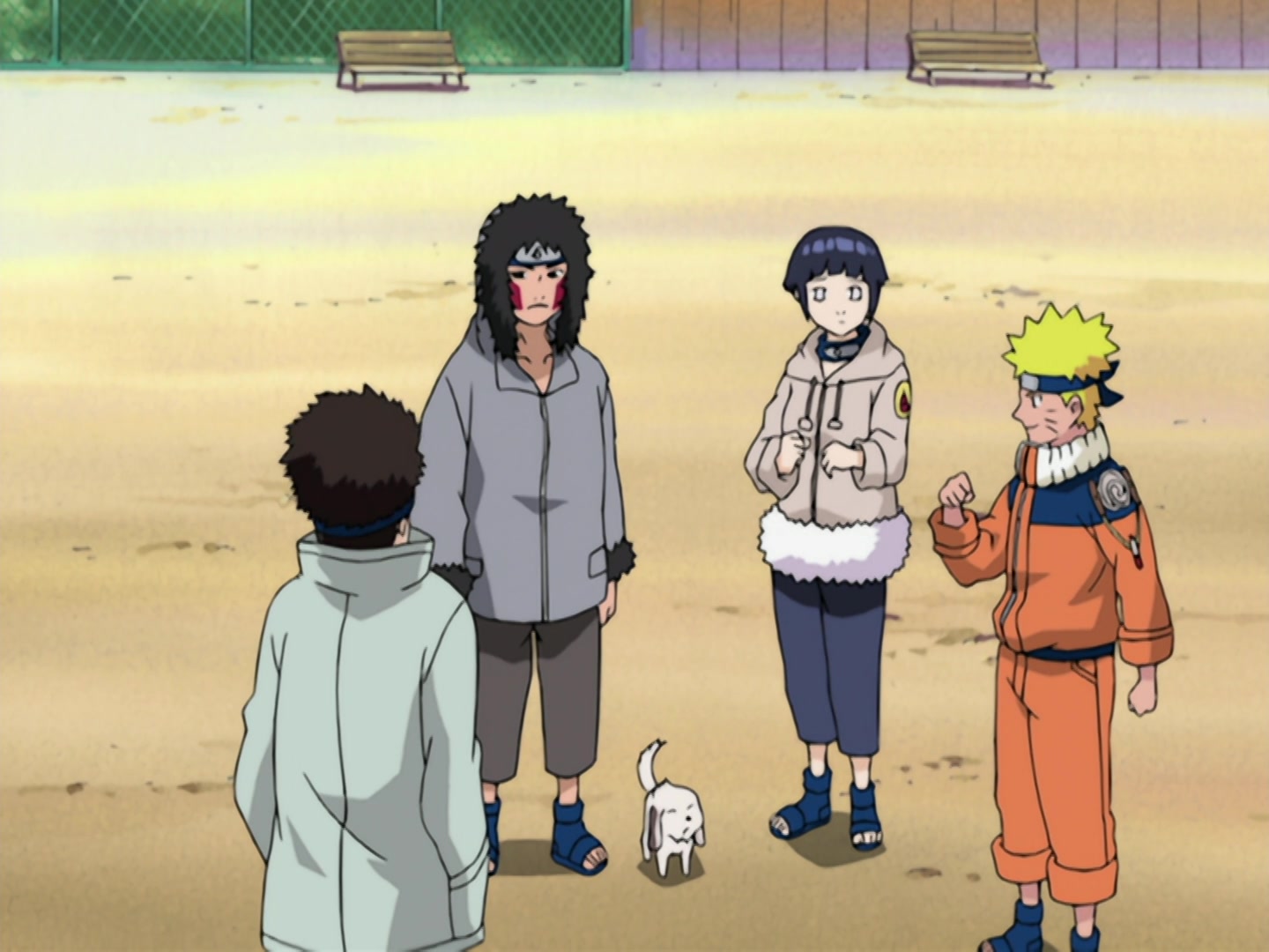 Naruto Ep 203: Kurenai's Decision, Squad 8 Left Behind @ 09:06