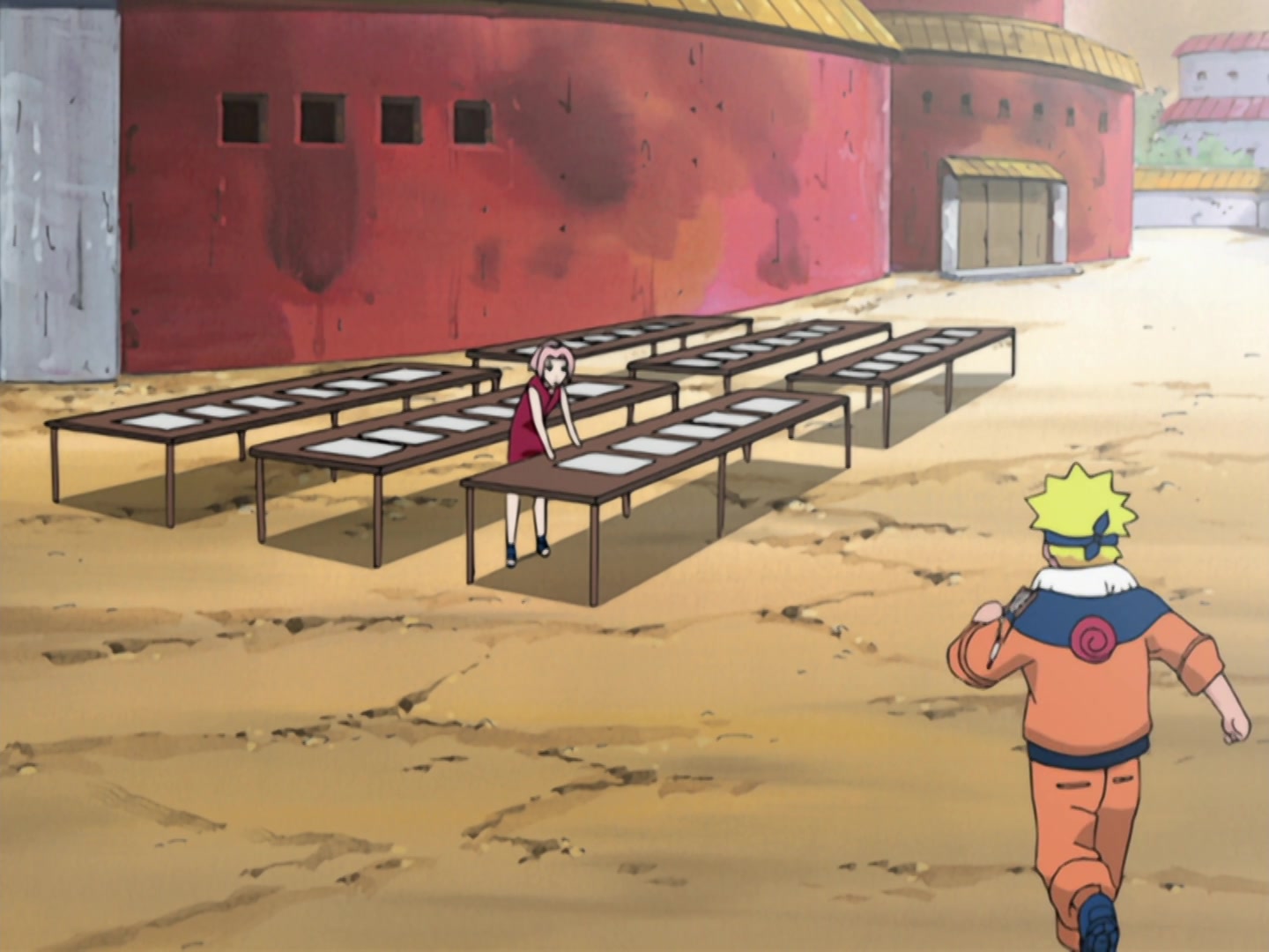 Naruto Ep 203: Kurenai's Decision, Squad 8 Left Behind @ 10:39