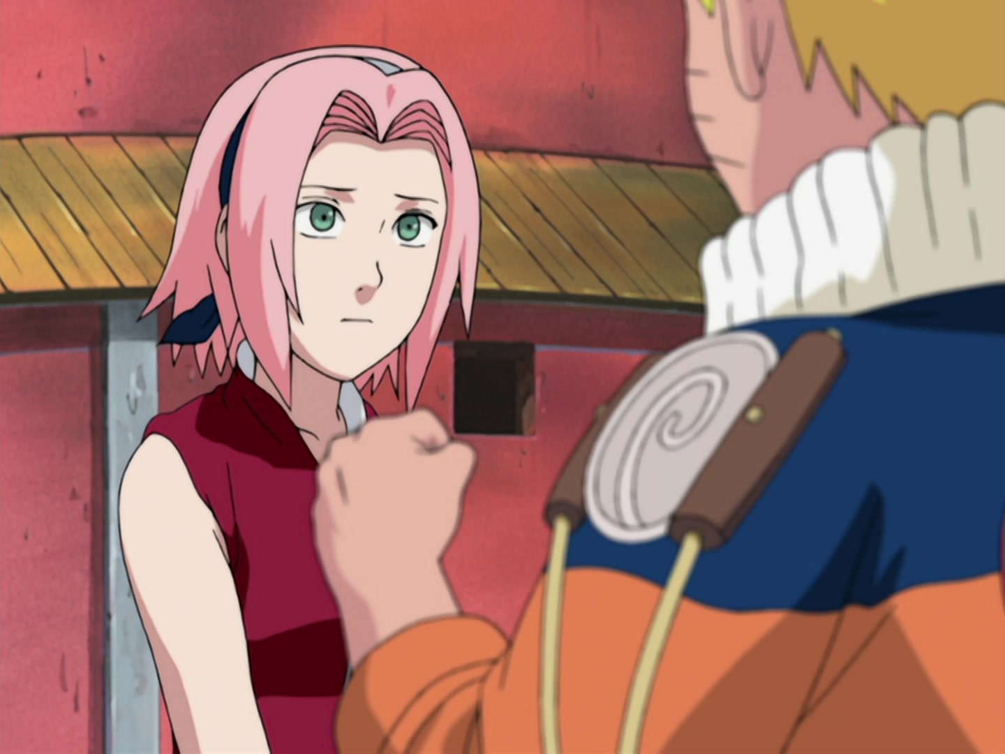Naruto Ep 203: Kurenai's Decision, Squad 8 Left Behind @ 11:00