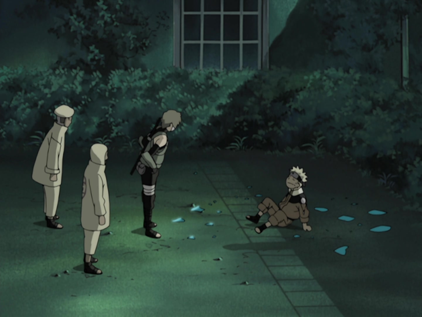 Naruto Ep 204: Yakumo's Sealed Ability @ 02:33