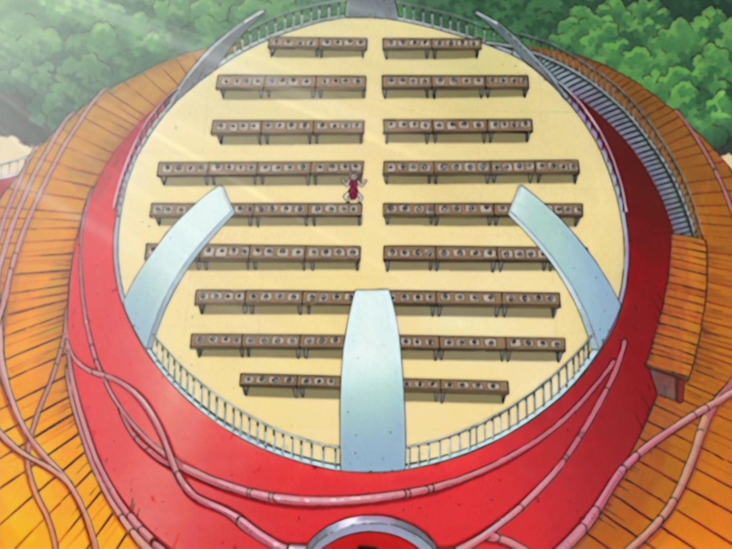 Naruto Ep 204: Yakumo's Sealed Ability @ 11:29