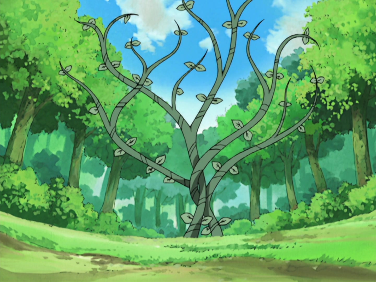 Naruto Ep 204: Yakumo's Sealed Ability @ 17:33