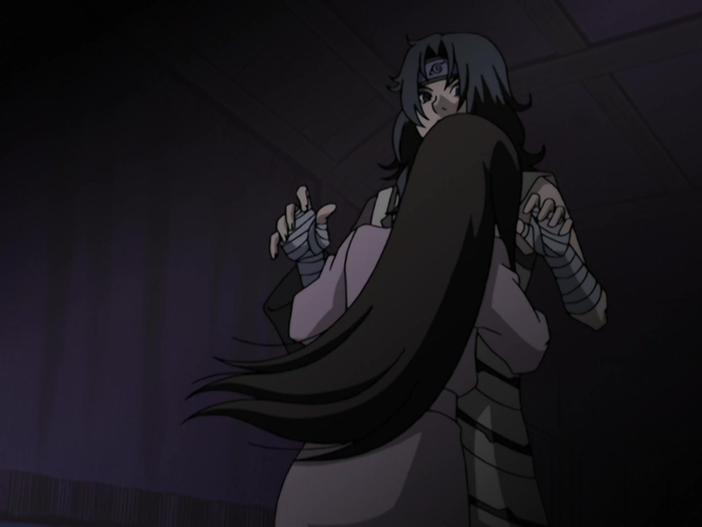 Naruto Ep 204: Yakumo's Sealed Ability @ 19:27